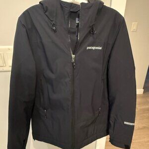 Patagonia Women’s Winter Hoody Windstopper Jacket - Size Medium in Black